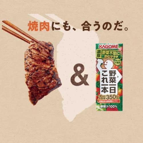 カゴメ 野菜一日 これ一本　200ml　12本入 野菜ジュース 果汁100％ 野菜汁100% | 野菜一日これ一本 | 02