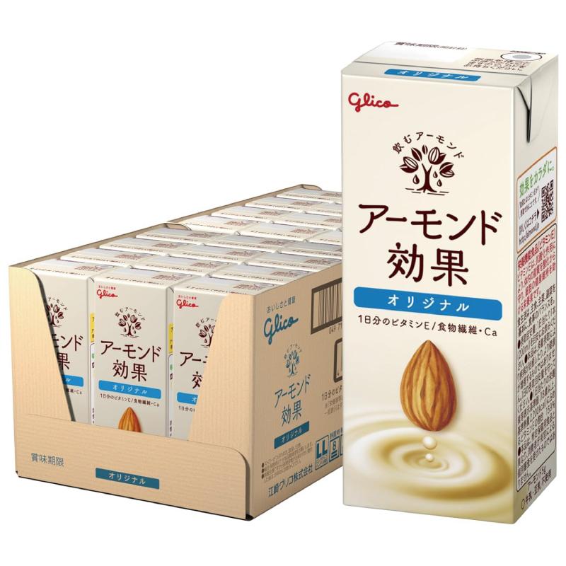 アーモンド効果 オリジナル 96本 アーモンド効果 送料無料 グリコ オリジナル 200ml ×4箱【96本】グリコ