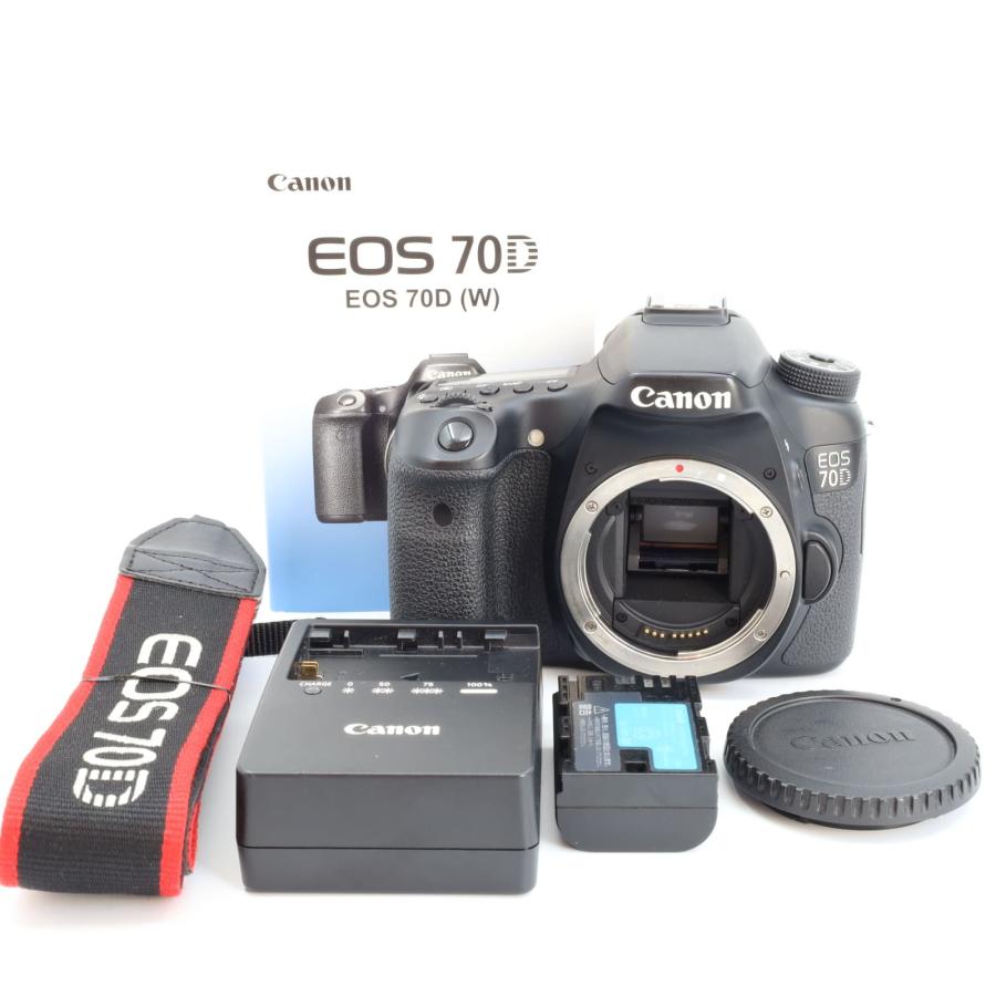キヤノン 中古 1年保証 良品 Canon EOS 70D ボディ : Premier Camera