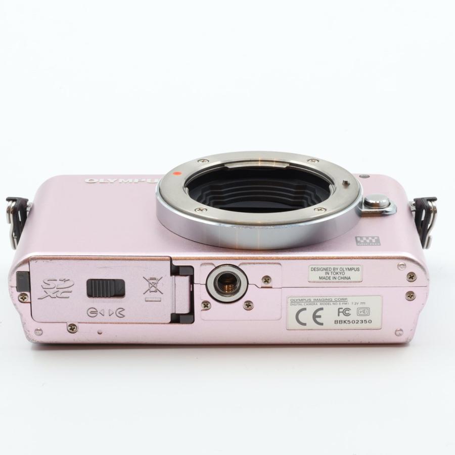 【美品】OLYMPUS オリンパス PEN Mimi E-PM1 ピンク オリンパス オリンパスペン OLYMPUS PEN mini E-PM1 ボディ（ピンク