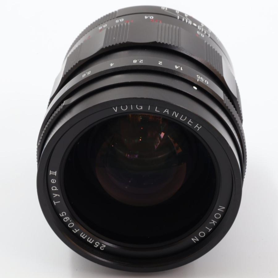 Voigtlander 中古 1年保証 良品 NOKTON 25mm F0.95 Type II (マイクロ