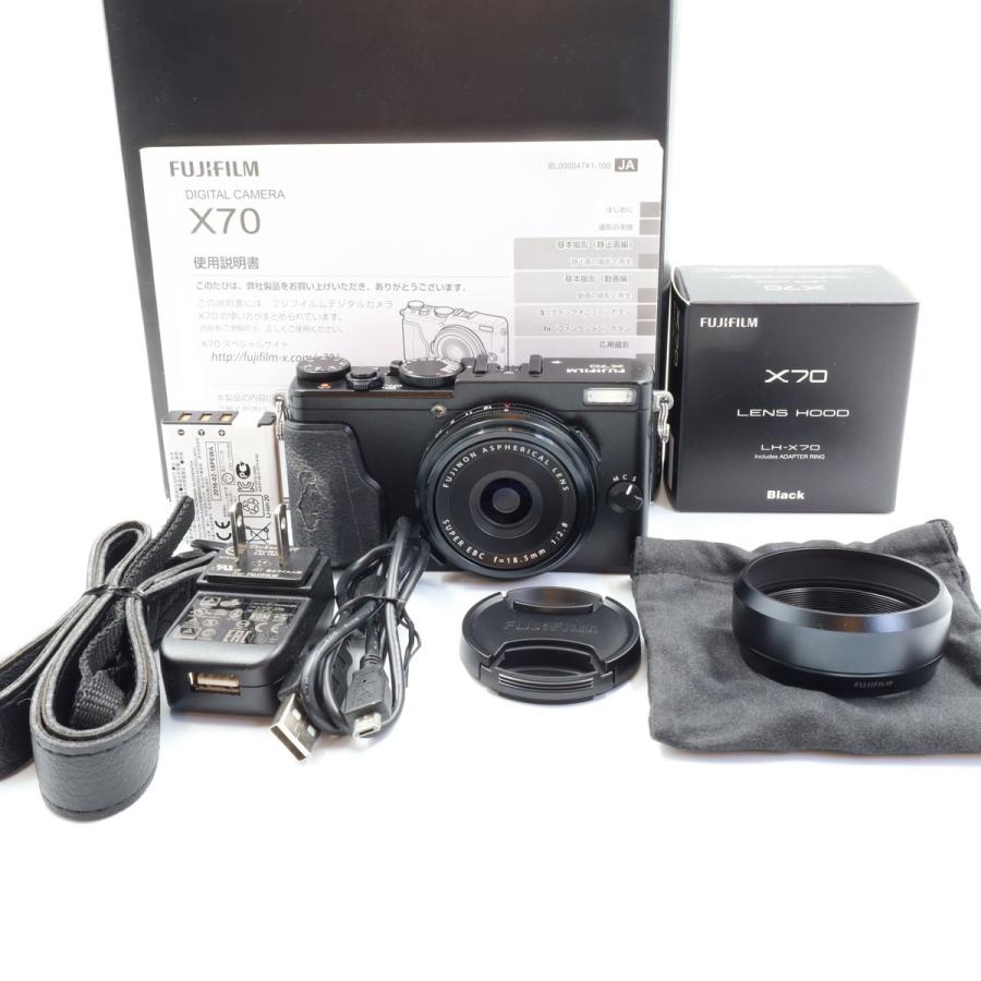 FUJIFILM（フジフイルム） 中古 1年保証 並品 FUJIFILM X70 ブラック