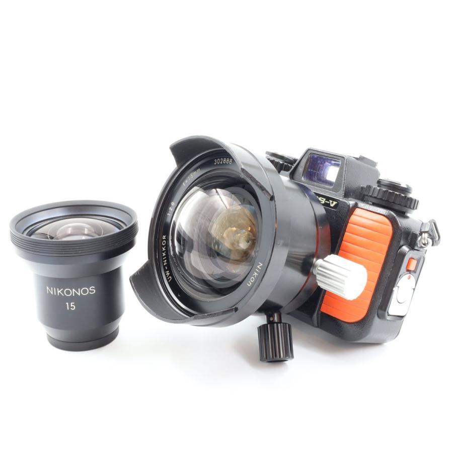 (Sa)ニコン NIKONOS V 本体 UW NIKKOR 15mm F2.8 ニコン（Nikon） 中古 1年保証 良品 Nikon NIKONOS ニコノス V + UW