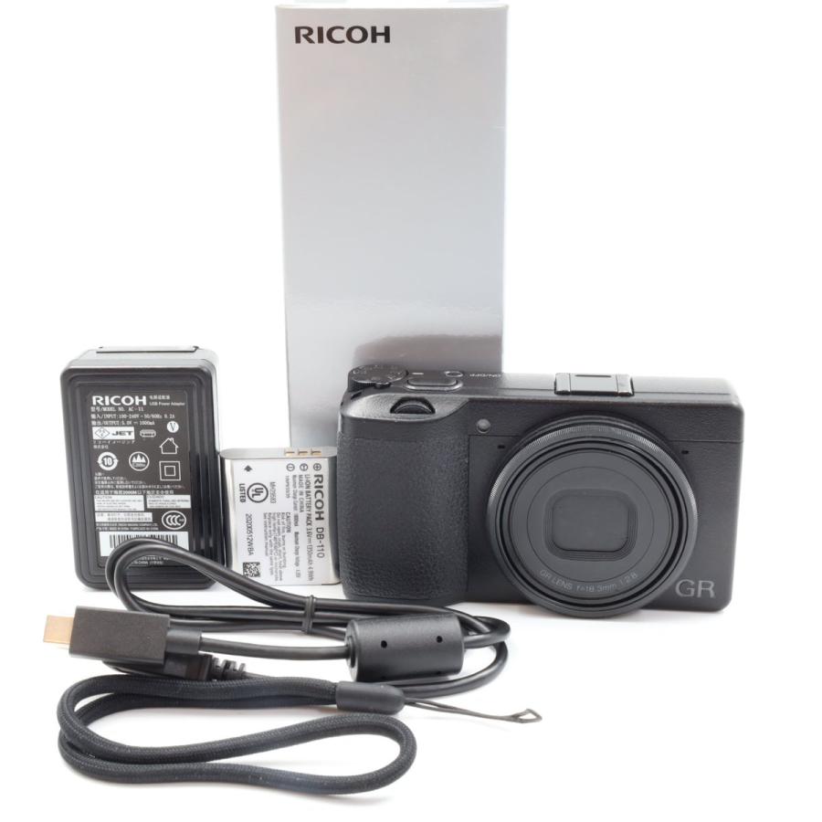リコー（RICOH） 中古 1年保証 良品 RICOH GR III : Premier Camera