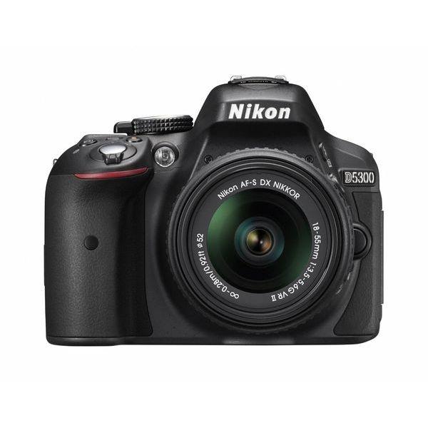 Nikon D5300 18-55VRII BK レンズキット ブラック Amazon.com : Nikon D5300 Digital SLR Camera Dual Lens Kit