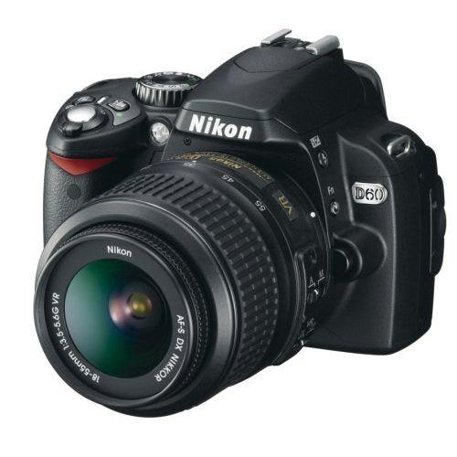 割引発見 １年保証 中古 美品 レンズキット VR 18-55mm D60 Nikon デジタル一眼レフカメラ