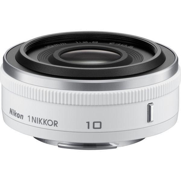 【極美品】Nikon ニコン 1 V1 ホワイト 薄型レンズキット 付属品完備 ニコン（Nikon） 中古 1年保証 美品 Nikon V1 薄型レンズキット