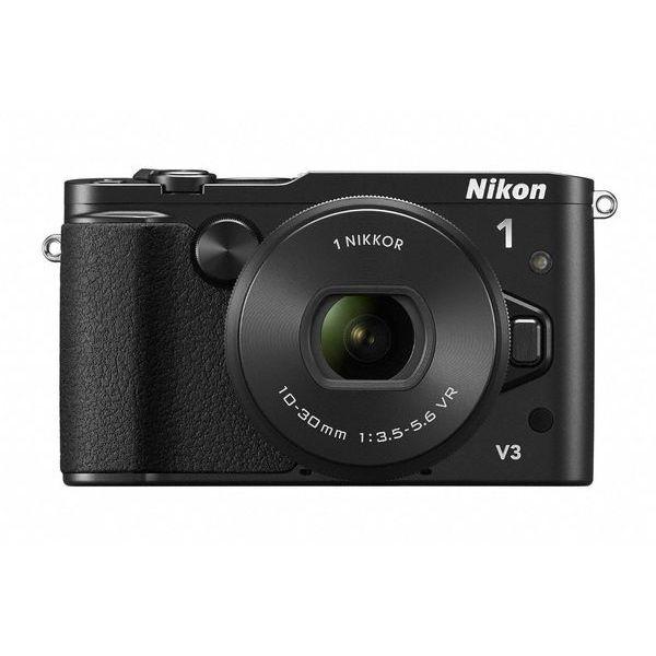 中古 １年保証 美品 Nikon V3 パワーズームレンズキット ブラック｜premierecamera