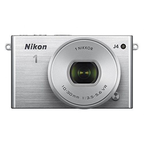 【美品】Nikon ニコン J4 ボディ シルバー ニコン（Nikon） 中古 1年保証 美品 Nikon J4 ダブルズームキット