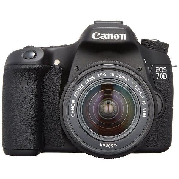 中古 １年保証 美品 Canon EOS 70D レンズキット 18-55mm IS STM｜premierecamera