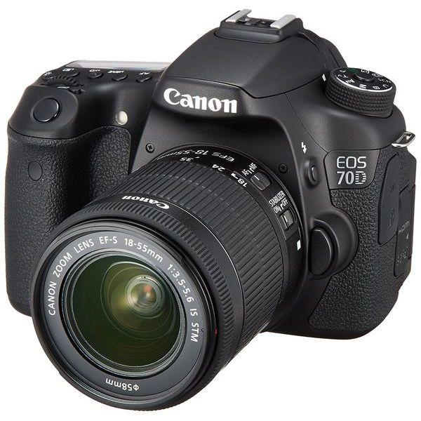キヤノン（Canon） 中古 1年保証 美品 Canon EOS 70D 18-55mm 55