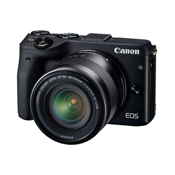 中古 １年保証 美品 Canon EOS M3 18-55mm IS STM レンズキット ブラック｜premierecamera｜02