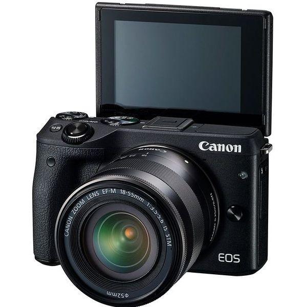 中古 １年保証 美品 Canon EOS M3 18-55mm IS STM レンズキット ブラック｜premierecamera｜03