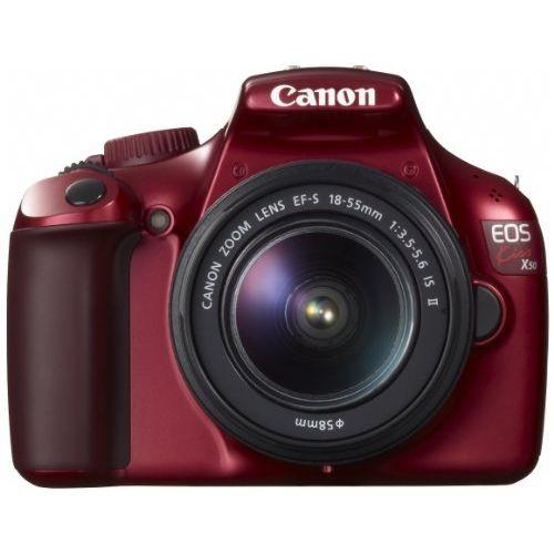 中古 １年保証 美品 【公式】 Canon EOS Kiss EF-S レッド II 18-55mm IS X50 限定タイムセール