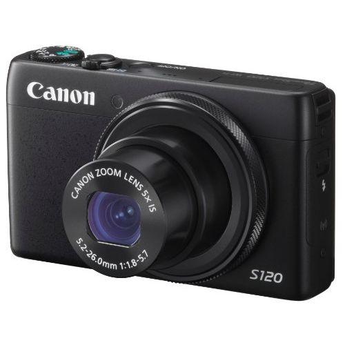 中古 1年保証 美品 Canon PowerShot S120 ブラック : pre702925  