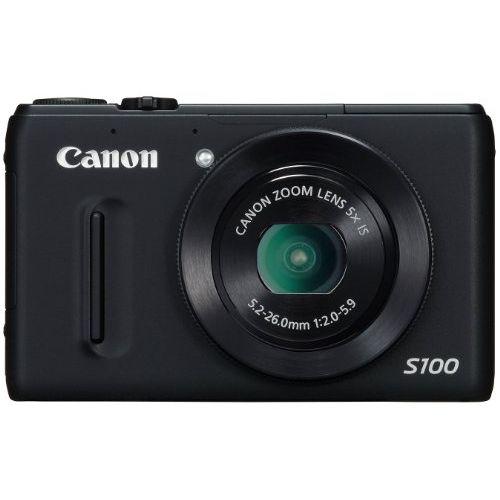 Canon PowerShot S100 ブラック デジタルカメラ コンデジ Canon デジタルカメラ PowerShot S100 PSS100(BK)