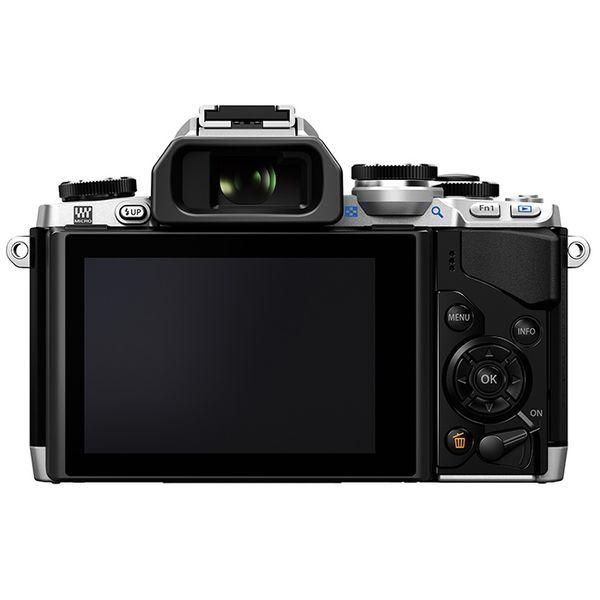 中古 １年保証 美品 OLYMPUS OM-D E-M10 ダブルズームキット シルバー_2