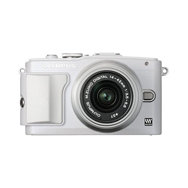 中古 1年保証 美品 OLYMPUS PEN Lite E-PL6 レンズキット ホワイト 