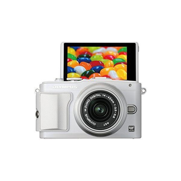 中古 1年保証 美品 OLYMPUS PEN Lite E-PL6 レンズキット ホワイト 