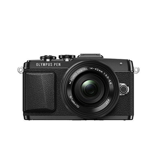 中古 1年保証 美品 OLYMPUS PEN Lite E-PL7 EZレンズキット ブラック