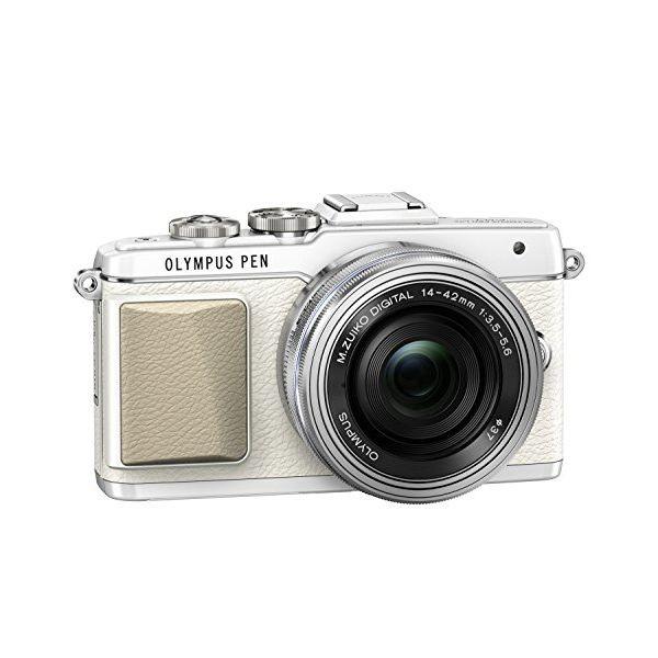 中古 1年保証 美品 OLYMPUS PEN Lite E-PL7 EZレンズキット ホワイト