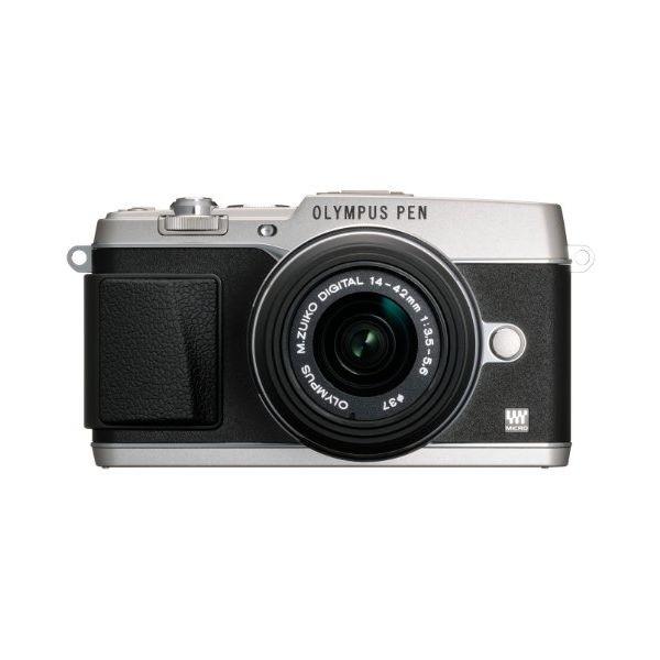 オリンパス 中古 1年保証 美品 OLYMPUS PEN E-P5 14-42mm VF-4セット  