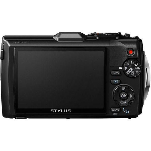 オリンパス 中古 1年保証 美品 OLYMPUS STYLUS TG-4 Tough ブラック 