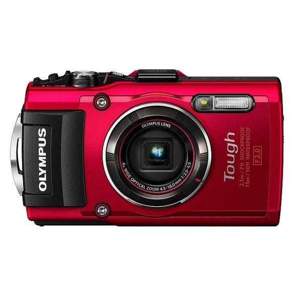 オリンパス 中古 1年保証 美品 OLYMPUS STYLUS TG-4 Tough レッド 
