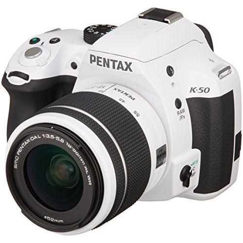 【中古】(ペンタックス) PENTAX K-50 DAL18-55WR レンズキット ホワイト ペンタックス 中古 1年保証 美品 PENTAX K-50 DAL 18-55mm WR ホワイト