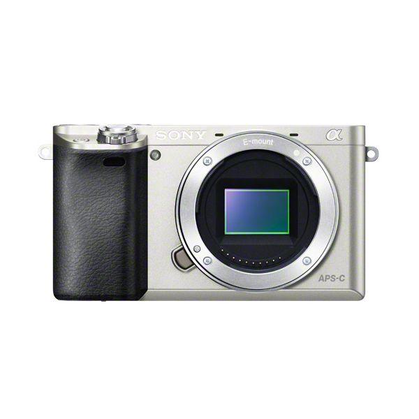 中古 1年保証 美品 SONY α6000 ボディ シルバー ILCE 6000 :PRE705370 