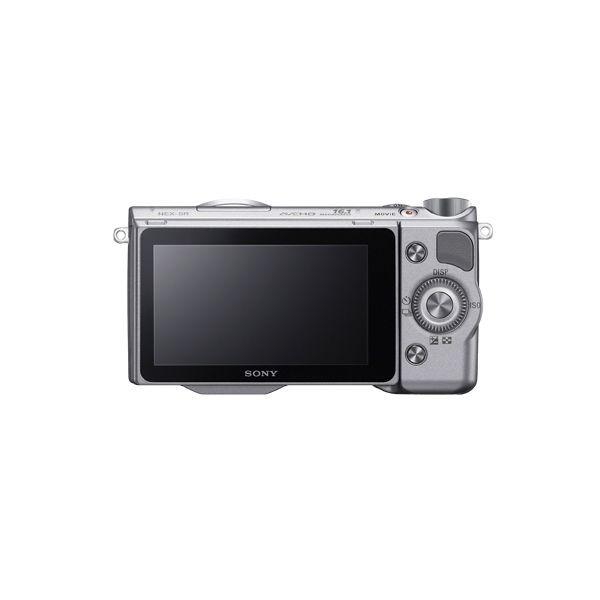 中古 １年保証 美品 SONY NEX-5R E PZ 16-50mm + E 55-210mm シルバー｜premierecamera｜02