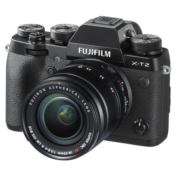 FUJIFILM 中古 1年保証 美品 X-T2 XF 18-55mm レンズキット ブラック 