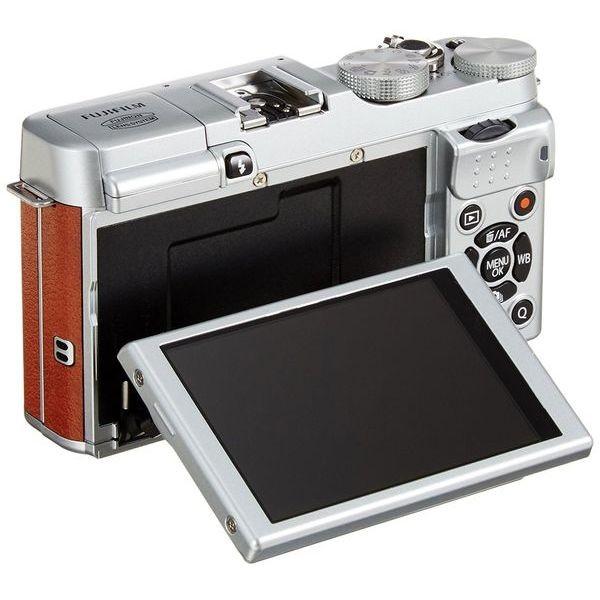 中古 1年保証 美品 FUJIFILM X-M1 レンズキット ブラウン : pre70584l 