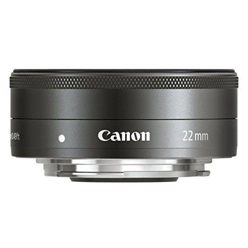 中古 １年保証 美品 Canon EF-M 22mm F2 STM グラファイト｜premierecamera