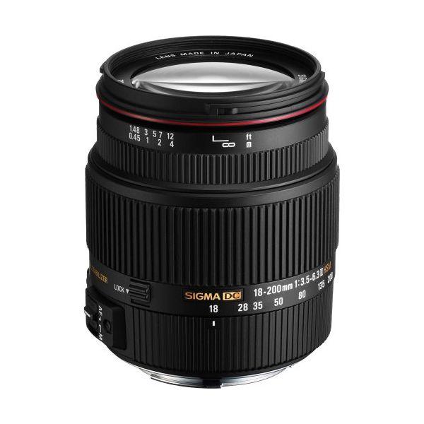 美品！SIGMA 18-200mm F3.5-6.3 DC OS HSM ニコン