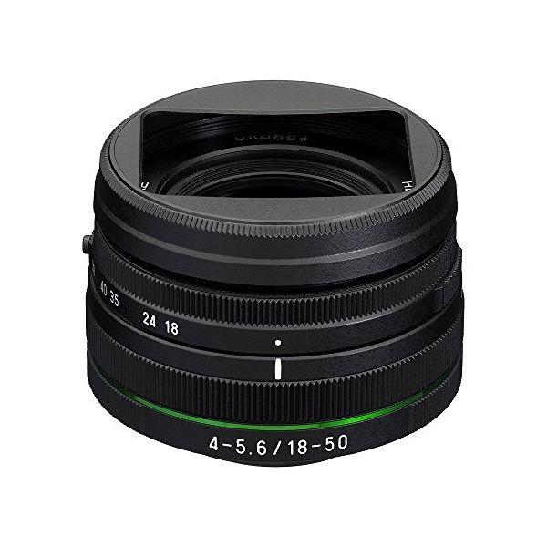 送料込　ペンタックス　DA18-50 4-5.6 フード＆キャップ＆フィルター付 HD PENTAX-DA 18-50mmF4-5.6 DC WR RE / 標準レンズ / Kマウントレンズ