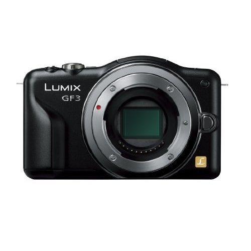 中古 １年保証 美品 Panasonic LUMIX DMC-GF3 ボディ ブラック｜premierecamera