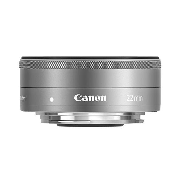 中古 １年保証 美品 Canon EF-M 22mm F2 STM シルバー｜premierecamera