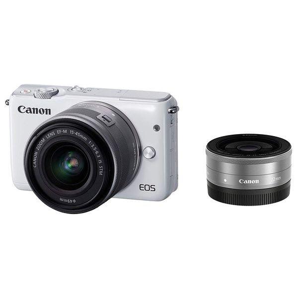 【極美品】Canon EOS M10 15-45mm レンズキット 動作確認済 キヤノン（Canon） 中古 1年保証 美品 Canon EOS M10 15-45mm 22mm
