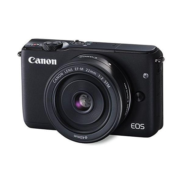 中古 1年保証 美品 Canon EOS M10 15-45mm 22mm ダブルレンズキット 