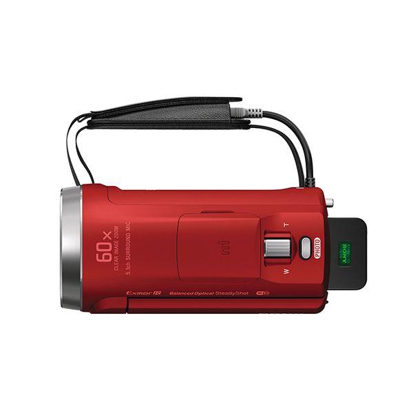 【極上品 & 動作確認済】SONY Handycam HDR-CX680 レッド SONY（ソニー） 中古 1年保証 美品 SONY HDR-CX680 R レッド : Premier