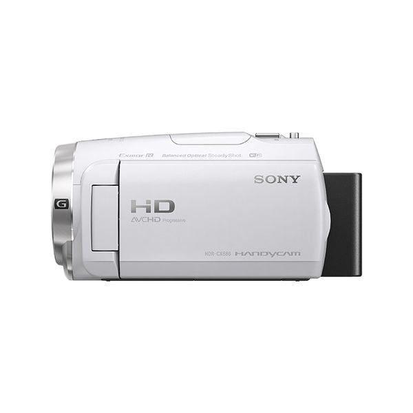 中古 １年保証 美品 SONY HDR-CX680 W ホワイト｜premierecamera｜02