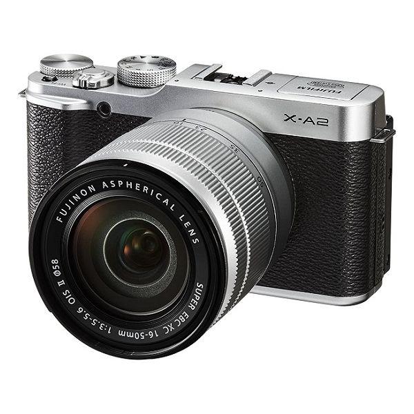 FUJIFILM 中古 1年保証 美品 X-A2 レンズキット シルバー FUJIFILM 中古 1年保証 美品 X-A2 レンズキット シルバー