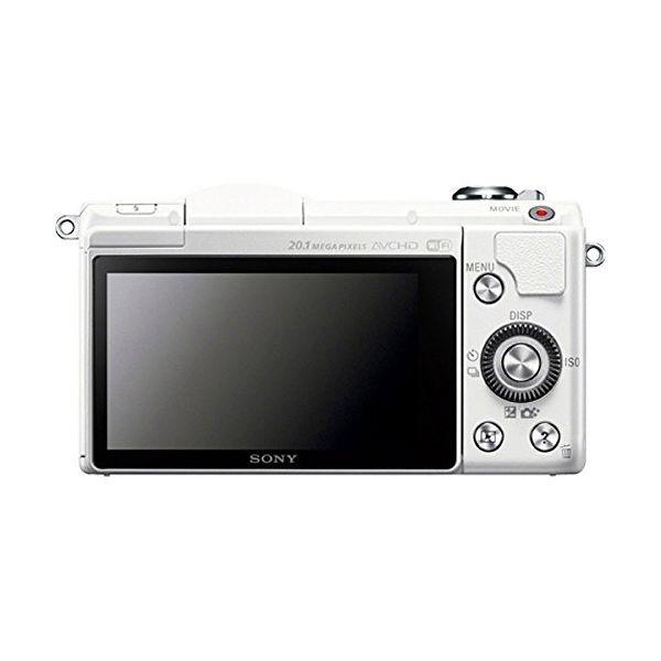 中古 １年保証 美品 SONY α5000 ダブルズームレンズキット ILCE-5000Y ホワイト｜premierecamera｜02