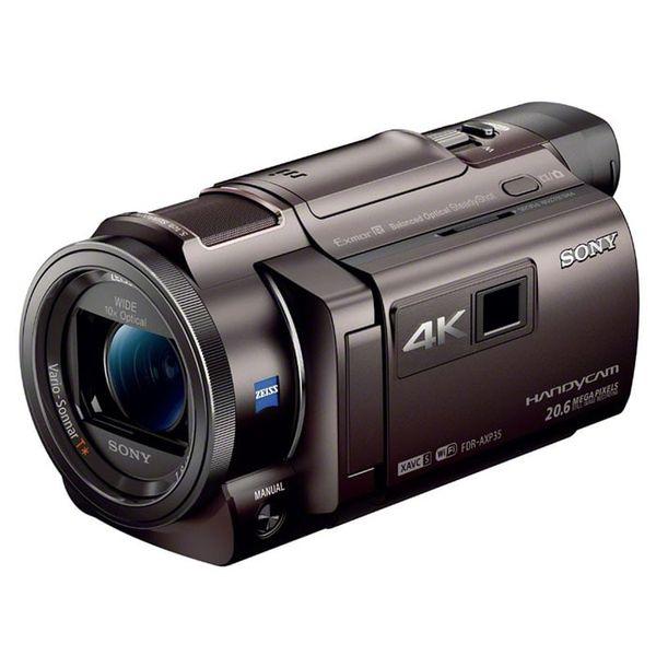 【美品・未使用】FDR-AXP35 SONY 4K ビデオカメラ SONY 中古 1年保証 美品 4Kビデオカメラ FDR-AXP35 ブロンズ