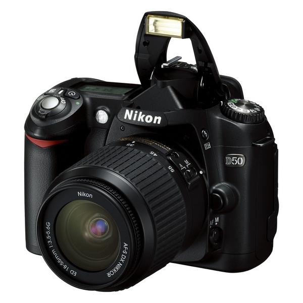ニコン（Nikon） 中古 1年保証 良品 Nikon D50 レンズキット ブラック