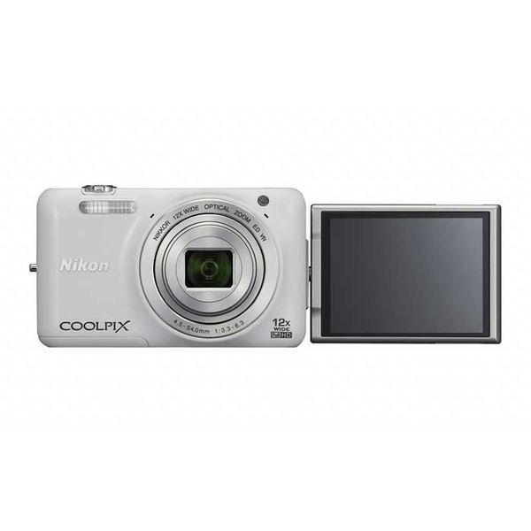 ニコン 中古 1年保証 美品 Nikon COOLPIX S6600 ナチュラルホワイト 