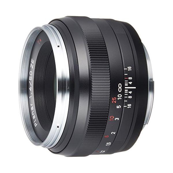 中古 1年保証 美品 Carl Zeiss Planar T* 50mm F1.4 ZE (キヤノンEF用