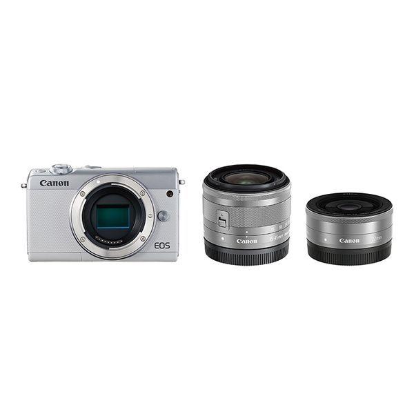 キヤノン 中古 1年保証 美品 Canon EOS M100 ダブルレンズキット 15 