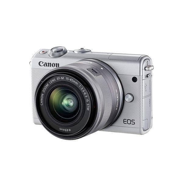 中古 １年保証 美品 Canon EOS M100 ダブルズームキット 15-45mm IS